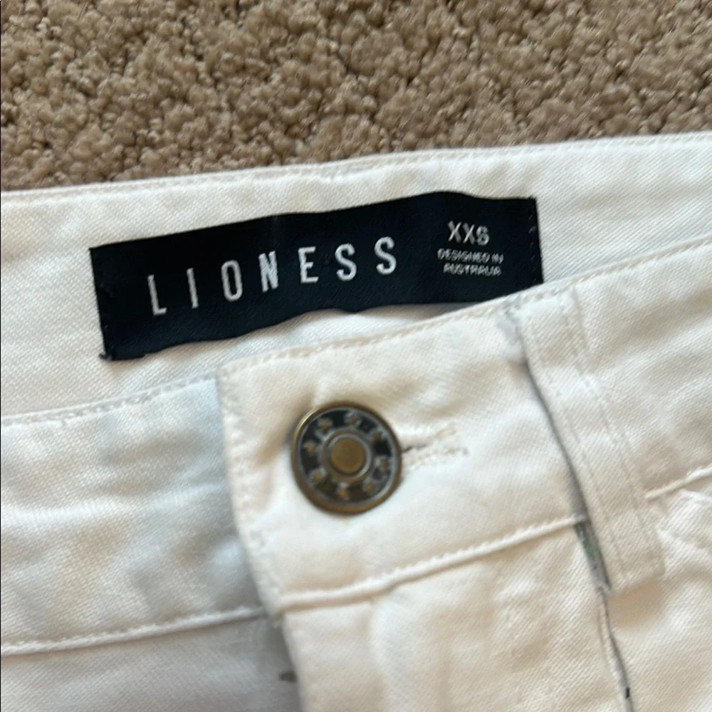 Lioness White Wide Leg Pants - Picture 3 of 3